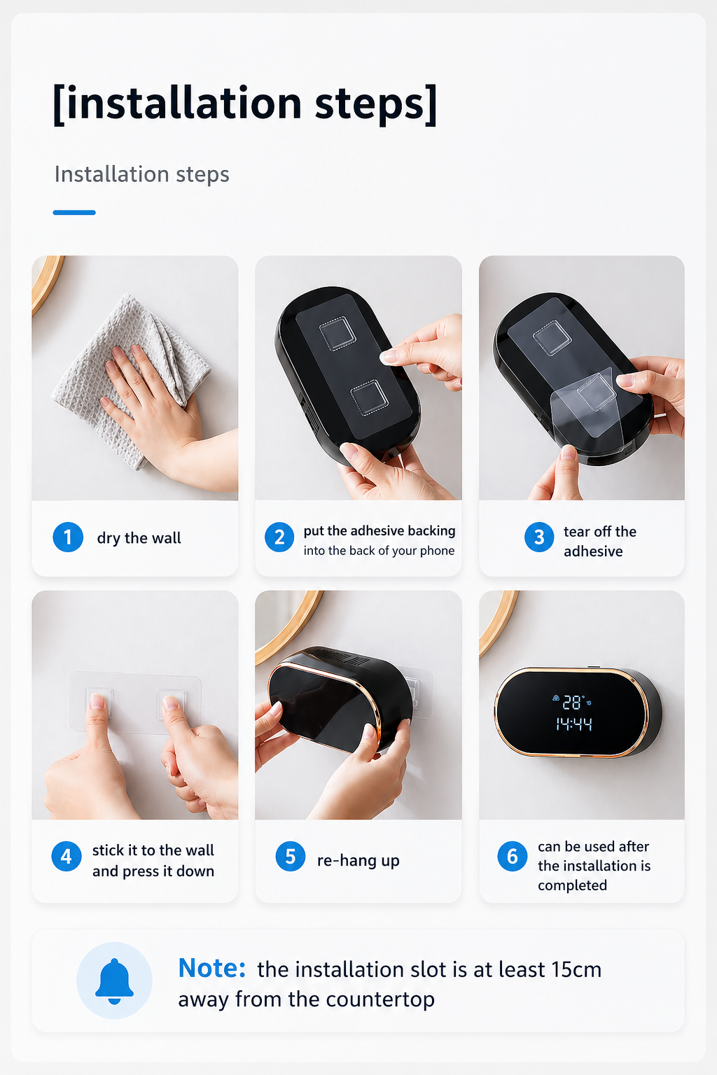 FoamPop Touchless Foam Dispenser