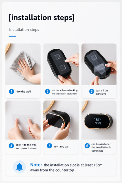 FoamPop Touchless Foam Dispenser